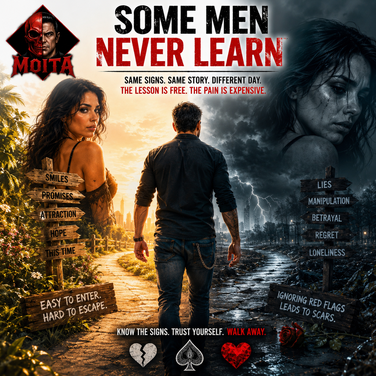 SOME MEN NEVER LEARN