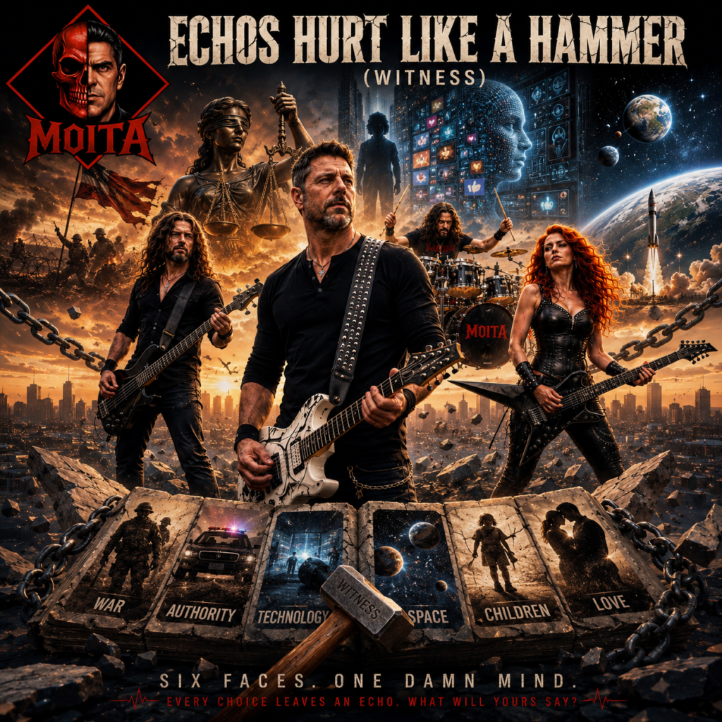 #2. ECHO'S HURT LIKE A HAMMER ( WITNESS )