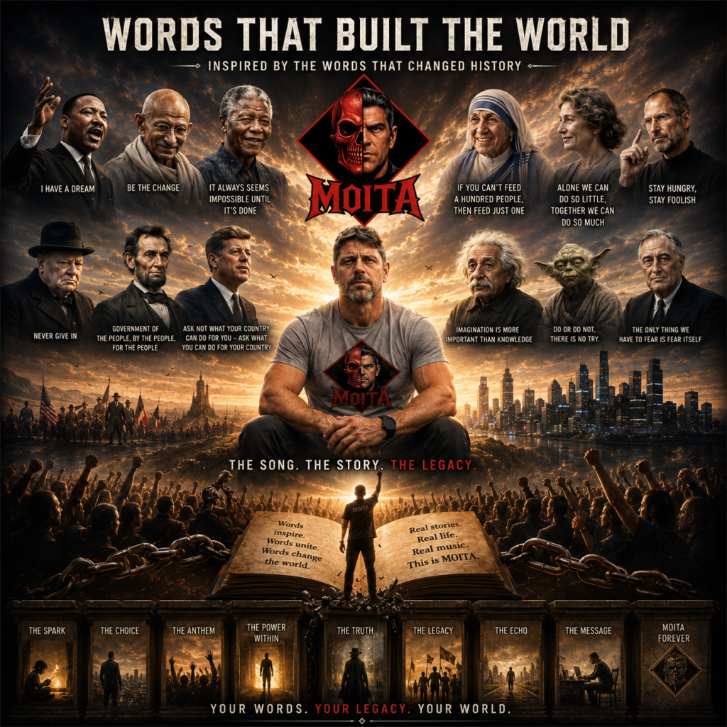 WORDS THAT BUILT THE WORLD