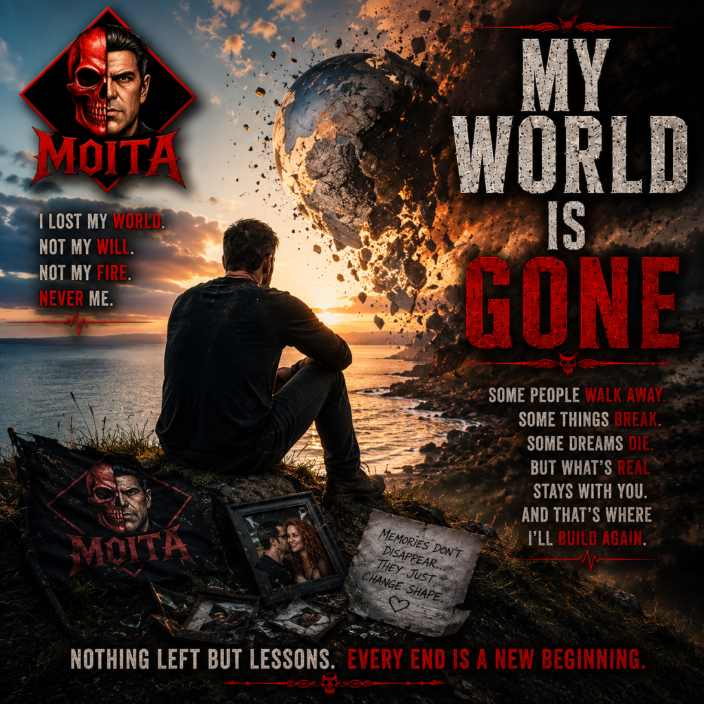 MY WORLD IS GONE