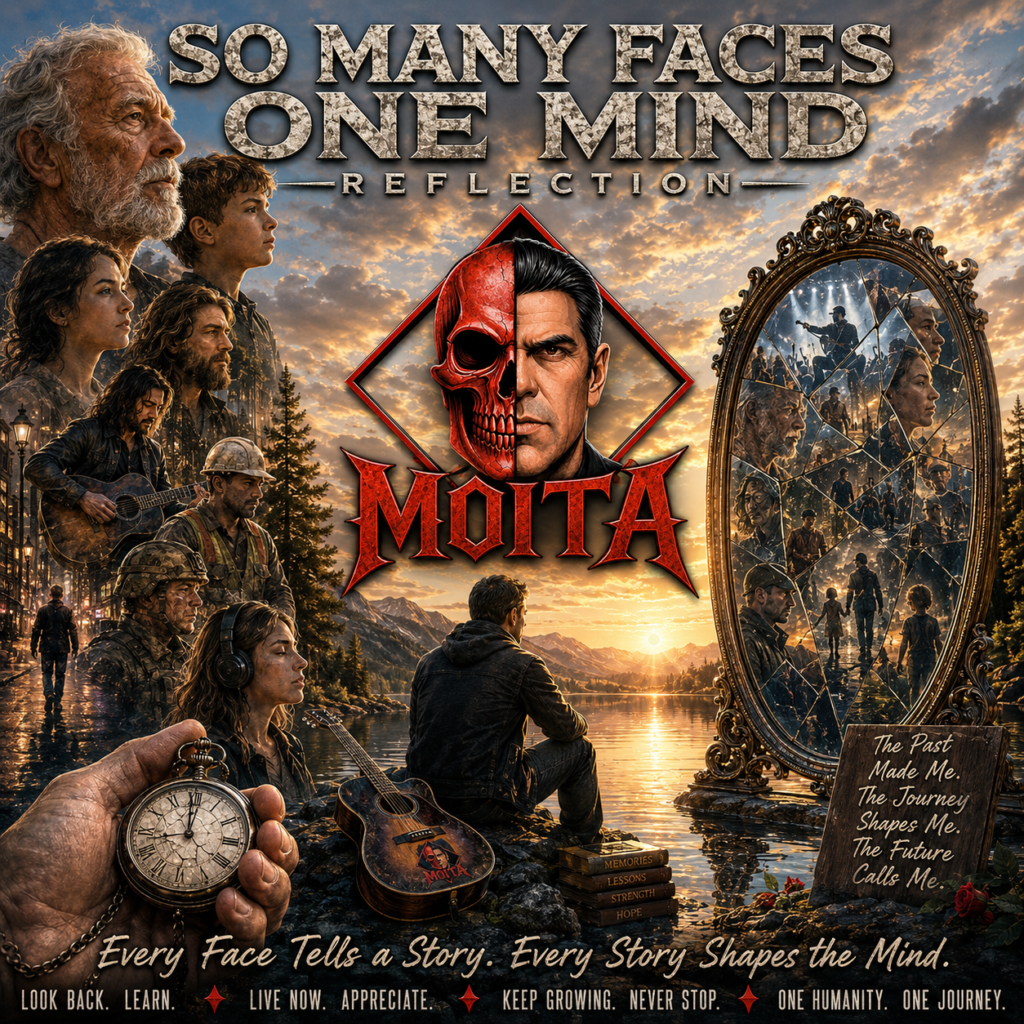 #2, SO MANY FACES, ONE MIND.  ( REFLECTION )