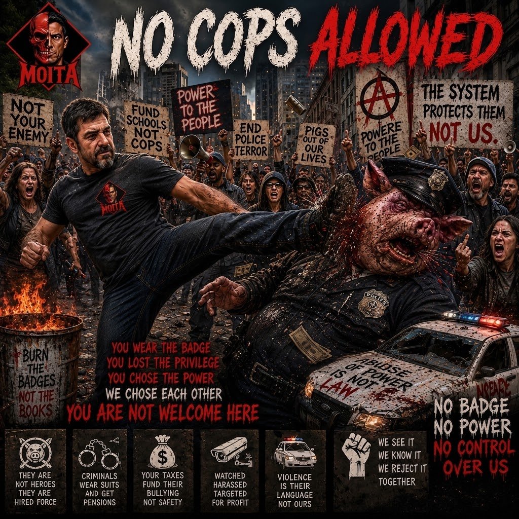 NO COPS ALLOWED