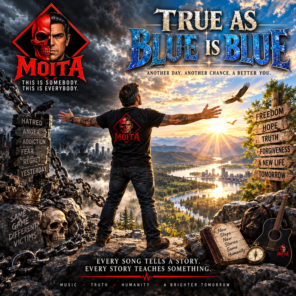 TRUE AS BLUE IS BLUE